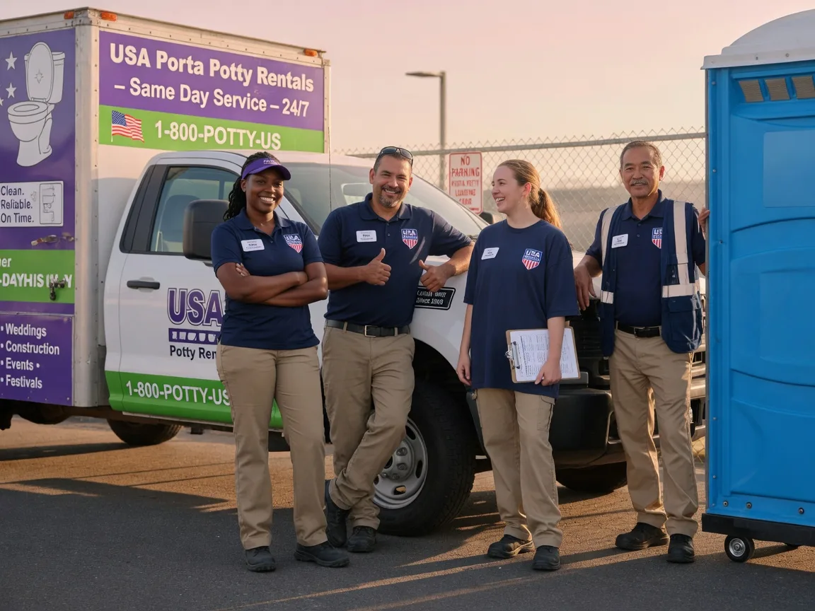 Porta Potty Rental company in Flensburg, MN